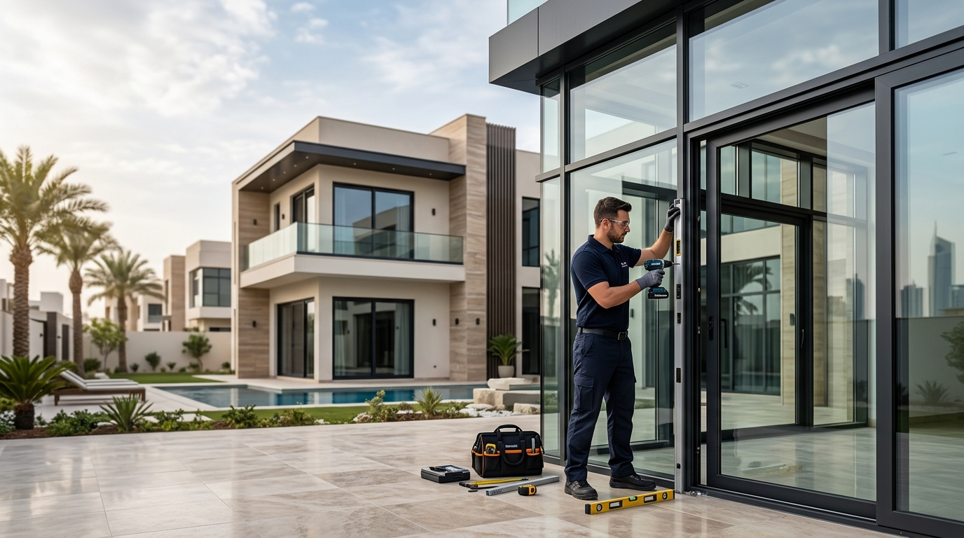 Professional aluminium works in Kuwait